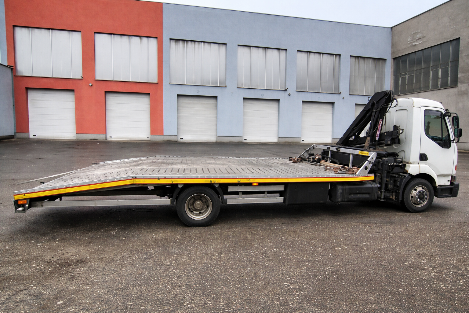 Renault Midlum — valník s hydraulickou rukou